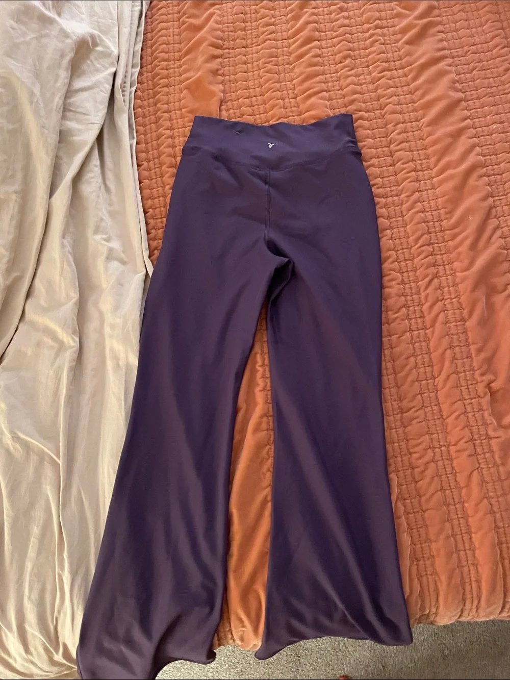 Old Navy Purple Flared Leggings